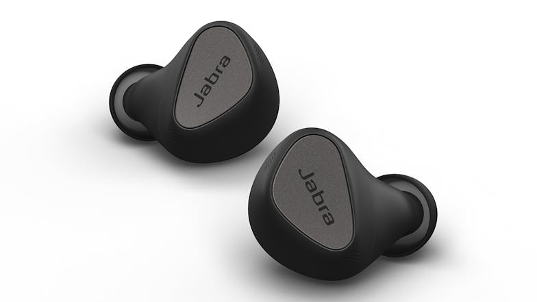 Jabra Elite 5 Hybrid Active Noise Cancelling True Wireless In-Ear Headphones - Titanium Black