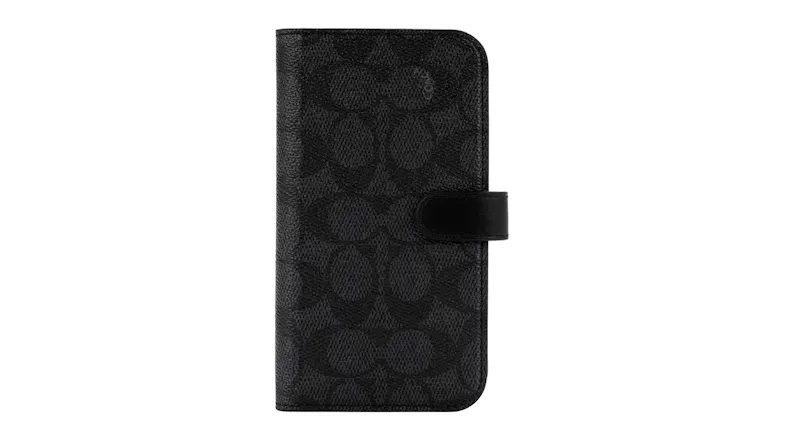 Coach Folio Case for iPhone 14 Pro - Black Coach Folio Case for iPhone 14 Pro - Black