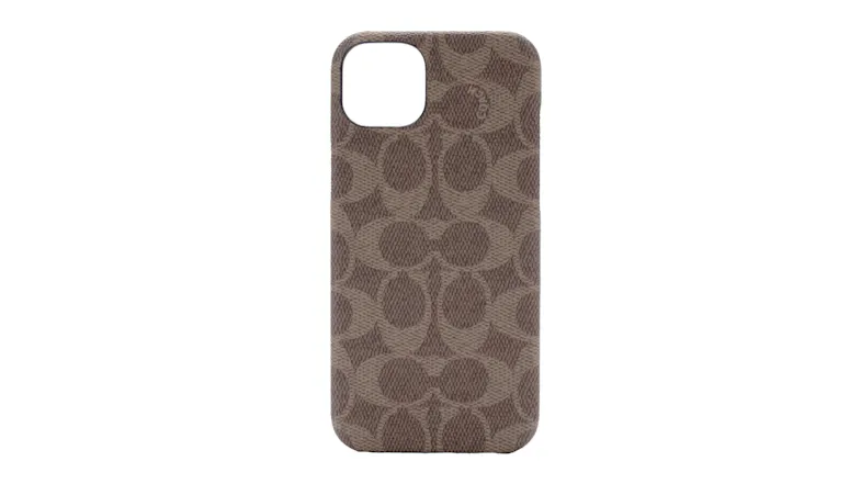 Coach Slim Wrap Case for iPhone 14 Plus - Tan Coach Slim Wrap Case for iPhone 14 Plus - Tan