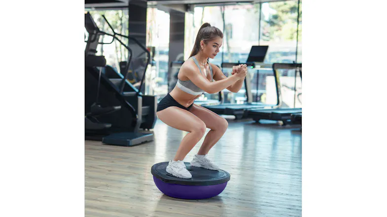 Powertrain Yoga Ball Balance Trainer - Purple Powertrain Yoga Ball Balance Trainer - Purple