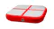 Powertrain 1m Airtrack Block Inflatable Gymnastics Mat - Red Powertrain 1m Airtrack Block Inflatable Gymnastics Mat - Red