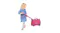 Kiddicare Bon Voyage Kids Ride On Suitcase - Pink Kiddicare Bon Voyage Kids Ride On Suitcase - Pink