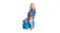 Kiddicare Bon Voyage Kids Ride On Suitcase - Blue Kiddicare Bon Voyage Kids Ride On Suitcase - Blue