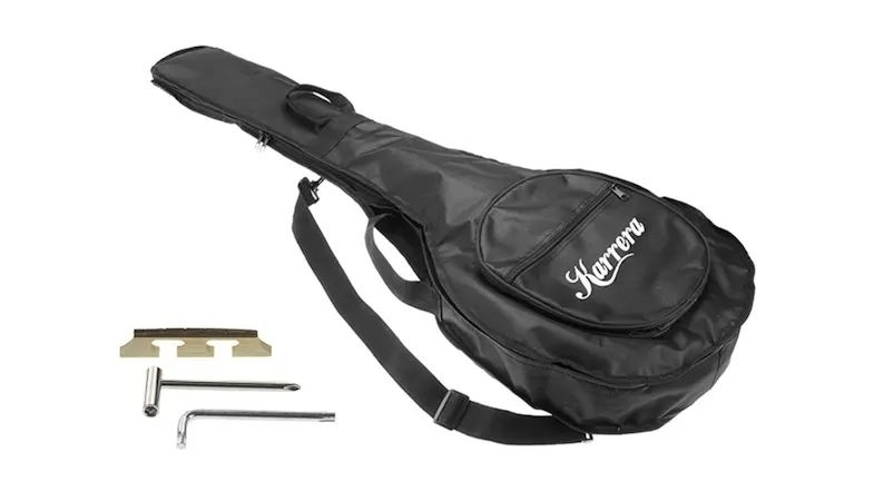 Karrera 6 String Resonator Banjo - Brown Karrera 6 String Resonator Banjo - Brown