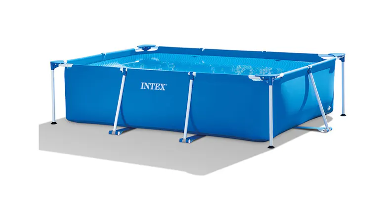 Intex 2.2x1.5m Above Ground Rectangular Swimming Pool Intex 2.2x1.5m Above Ground Rectangular Swimming Pool