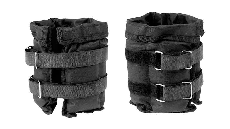 Powertrain 2x 1kg Lead-Free Ankle and Wrist Weights - Black Powertrain 2x 1kg Lead-Free Ankle and Wrist Weights - Black