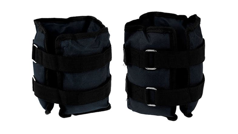 Powertrain 2x 2kg Lead-Free Ankle and Wrist Weights - Black Powertrain 2x 2kg Lead-Free Ankle and Wrist Weights - Black