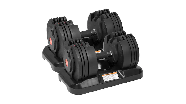 Powertrain 2x20kg Gen2 Pair Adjustable Dumbbells Powertrain 2x20kg Gen2 Pair Adjustable Dumbbells