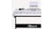 Karrera 61 Keys Electronic Keyboard with Stand - Silver Karrera 61 Keys Electronic Keyboard with Stand - Silver