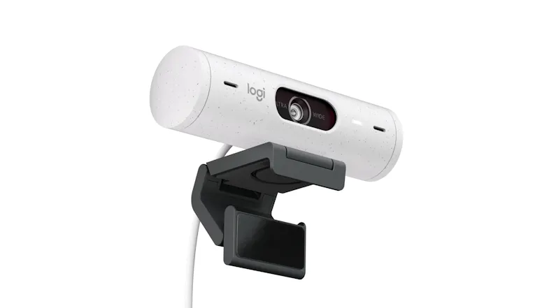 Logitech Brio 500 Full HD Webcam - Off White Logitech Brio 500 Full HD Webcam - Off White