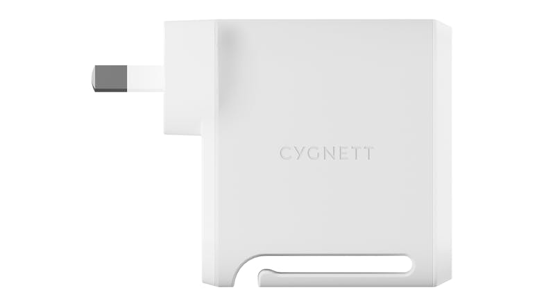 Cygnett PowerMaxx 70W 2-Port GaN Wall Charger - White (CY4132PBCHE)
