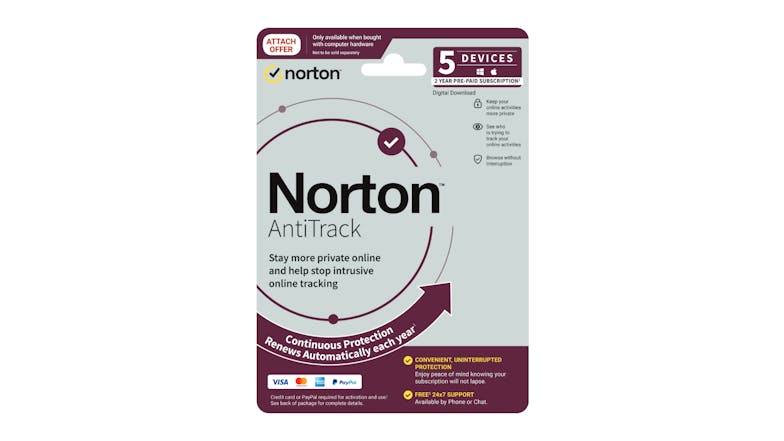 Norton Antitrack - 5 Device 24 Months