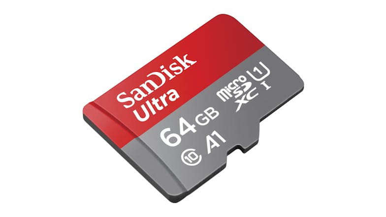 SanDisk Ultra Micro SDHC Memory Card with Adapter - 64GB