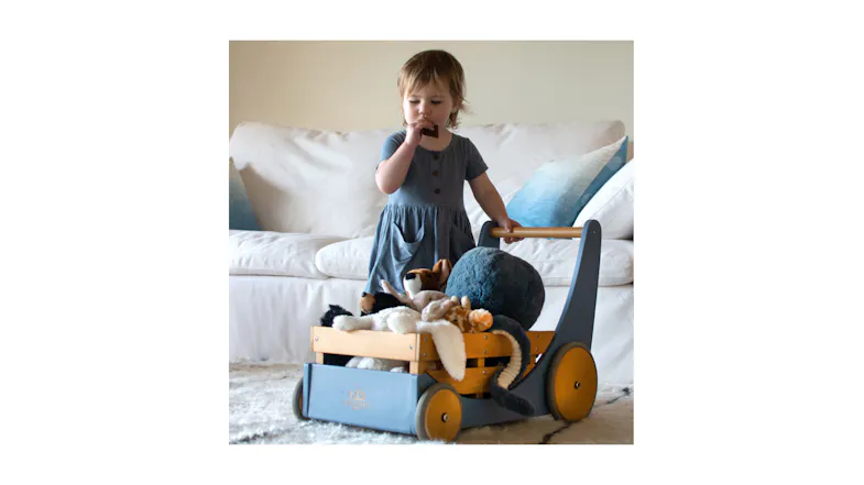 Kinderfeets Cargo Walker - Slate Blue Kinderfeets Cargo Walker - Slate Blue