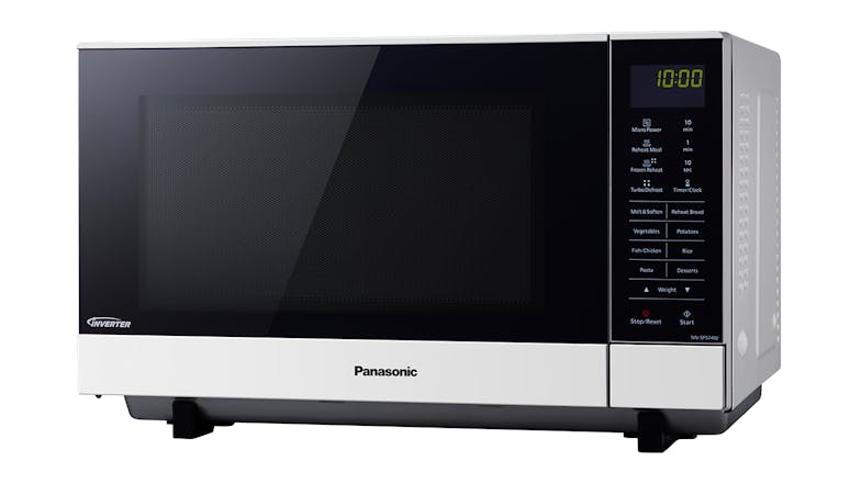 Panasonic 27L Flatbed Inverter 1000W Microwave - White (NN-SF564WQPQ)