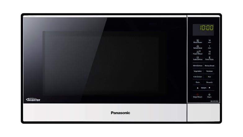 Panasonic 27L Flatbed Inverter 1000W Microwave - White (NN-SF564WQPQ)