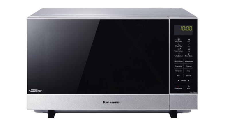 Panasonic 27L Flatbed Inverter 1000W Microwave - Stainless Steel (NN-SF574SQPQ)