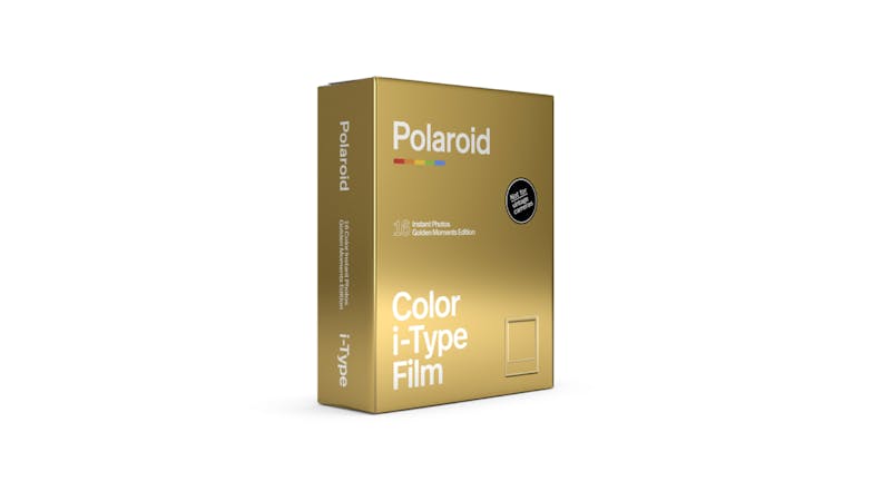 Polaroid Colour I-Type Film Double Pack - Golden Moments Edition