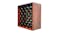 Wine Rack Store 25 Bottle Modern Module Wine Rack - Mahogany Brown Wine Rack Store 25 Bottle Modern Module Wine Rack - Mahogany Brown