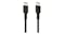 Belkin USB-C to USB-C Braided Cable 1m - Black Belkin USB-C to USB-C Braided Cable 1m - Black