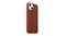 Apple Leather Case with MagSafe for iPhone 14 - Umber Apple Leather Case with MagSafe for iPhone 14 - Umber