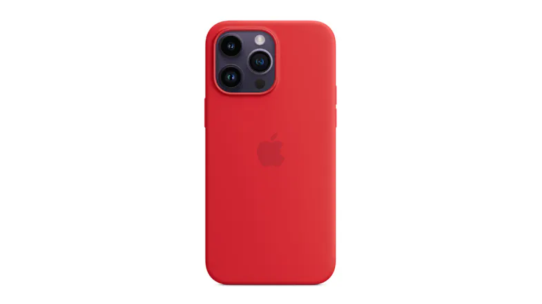 Apple Silicone Case with MagSafe for iPhone 14 Pro Max - (PRODUCT)Red Apple Silicone Case with MagSafe for iPhone 14 Pro Max - (PRODUCT)Red