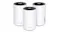 Three white Deco XE75 units, two shown from the front and the other at a side angle. Three white Deco XE75 units, two shown from the front and the other at a side angle.