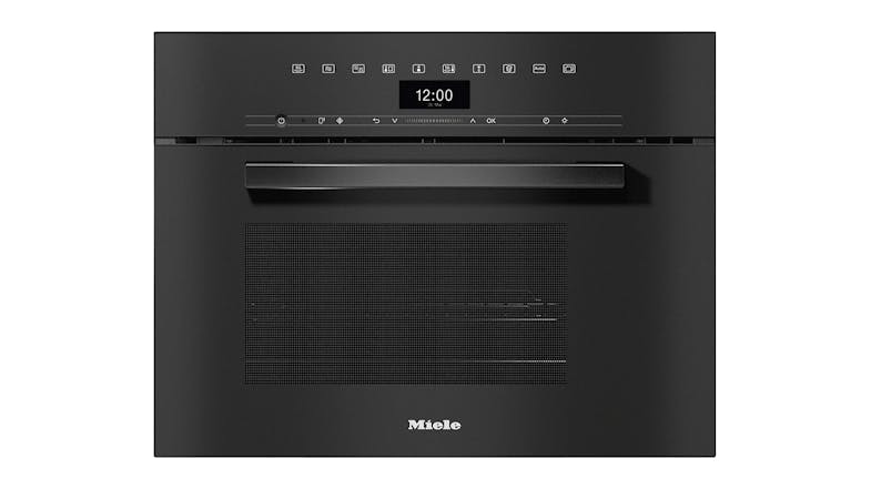 Miele 60cm 10 Function Built-In Microwave Oven - Obsidian Black (DGM 7440/11135480) Miele 60cm 10 Function Built-In Microwave Oven - Obsidian Black (DGM 7440/11135480)