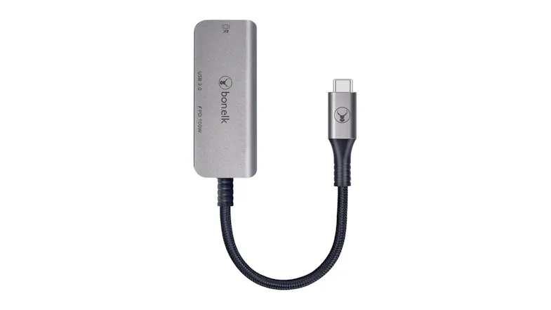 Bon.Elk Long-Life 3-in-1 Multiport Hub - Black/Space Grey Bon.Elk Long-Life 3-in-1 Multiport Hub - Black/Space Grey