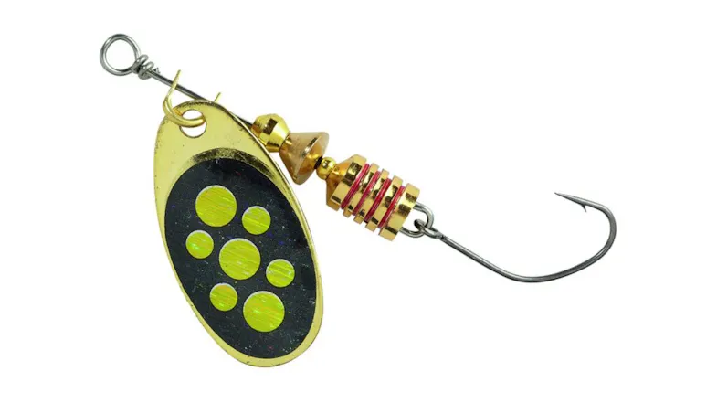 Colonel Classic Trout Spinner Lure Single Hook 6g - Black Beauty Colonel Classic Trout Spinner Lure Single Hook 6g - Black Beauty