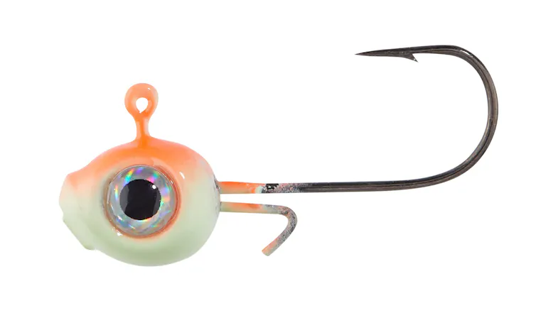 Micro Jigs with UV Active Eyes 3g - Red Hook Size 6/0 Micro Jigs with UV Active Eyes 3g - Red Hook Size 6/0