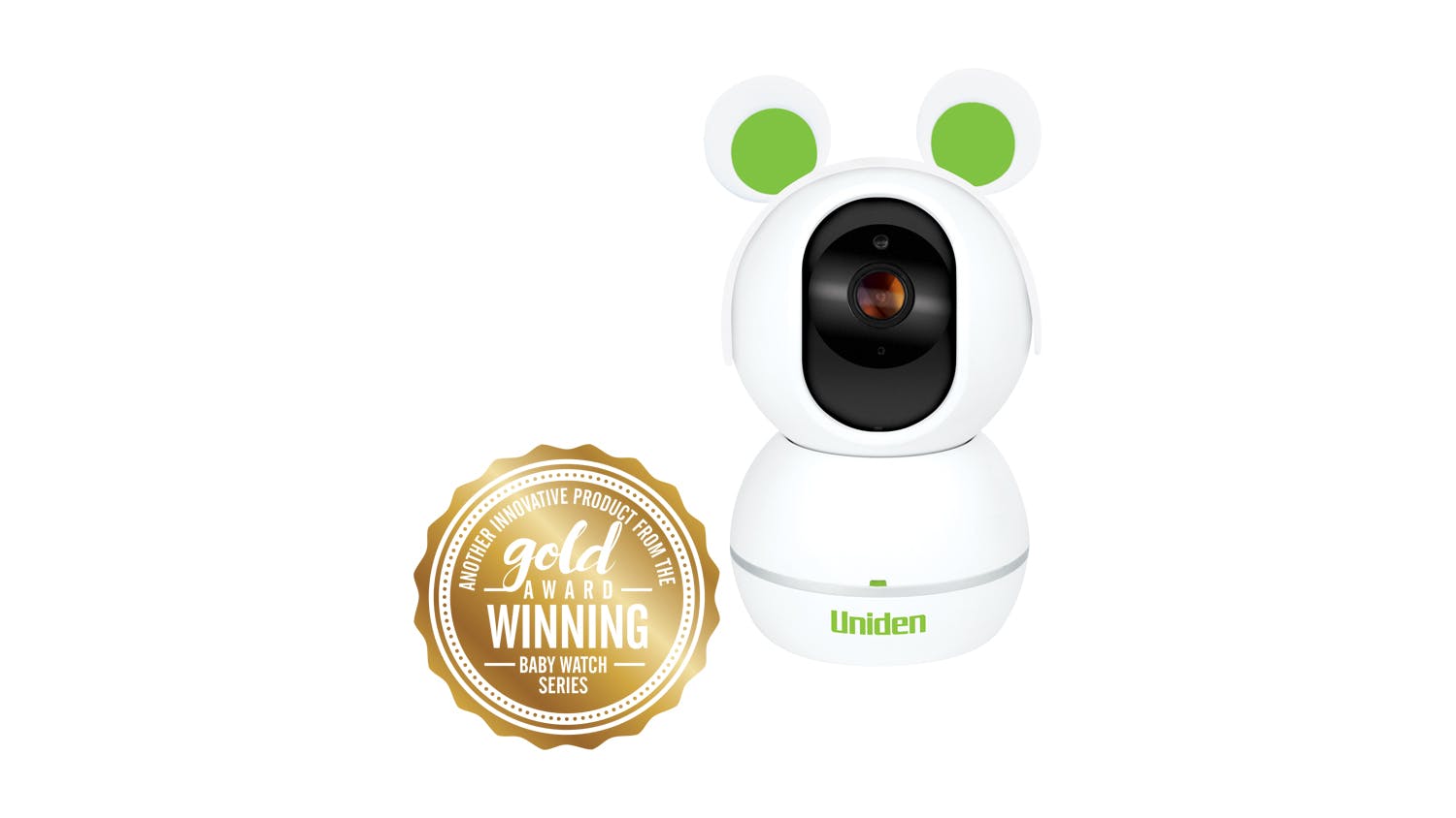 Uniden Full HD Pan & Tilt Smart (Wi-Fi) Baby Camera with Smartphone Access
