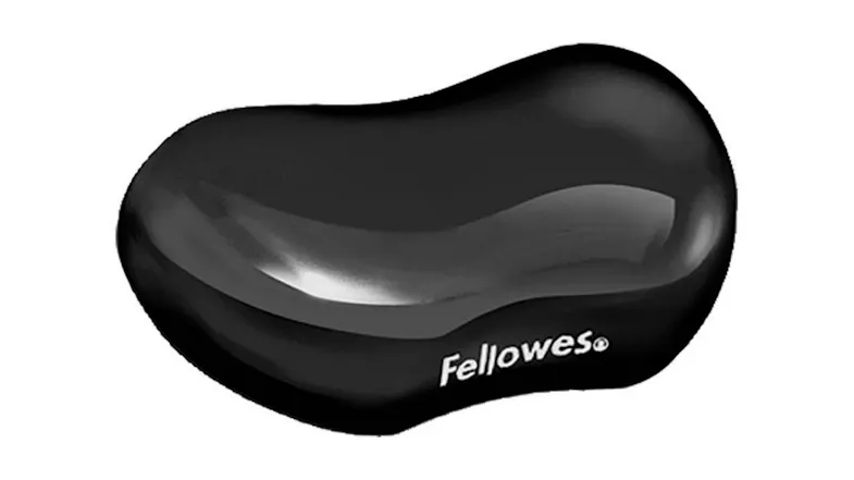 Fellowes Gel Crystals Flex Rest - Black Fellowes Gel Crystals Flex Rest - Black