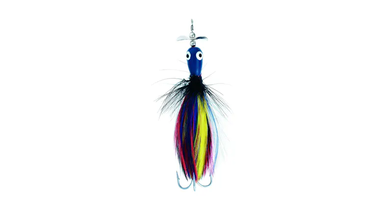 Colonel Classic Spin Fly Lures 10g - Blue Colonel Classic Spin Fly Lures 10g - Blue