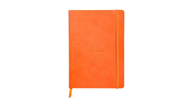 Rhodiarama Notebook A5 Lined - Tangerine Rhodiarama Notebook A5 Lined - Tangerine