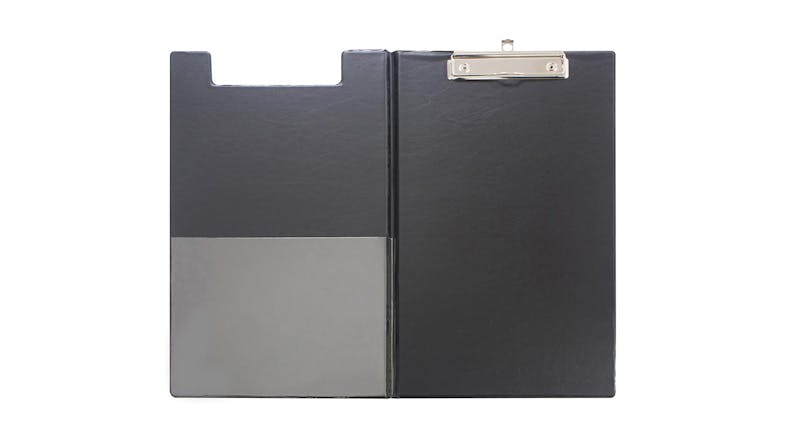 OKIN Clipboard PVC Double FC - Black OKIN Clipboard PVC Double FC - Black