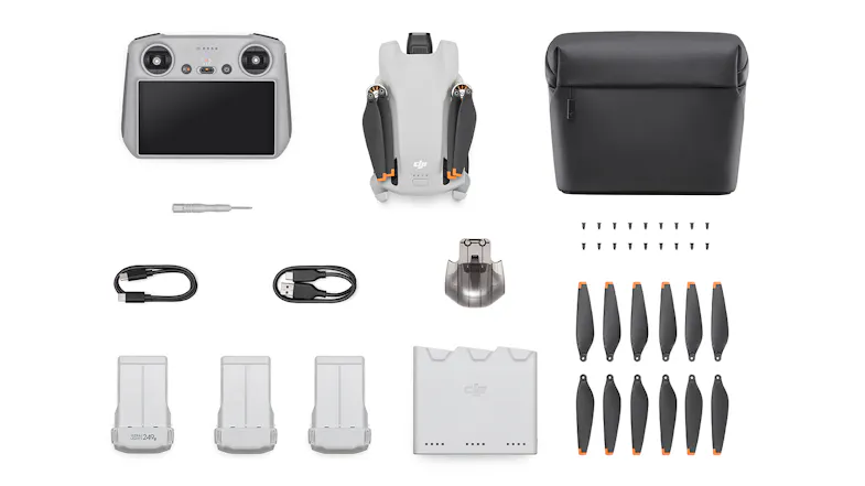 DJI Mini 3 Fly More Combo Plus RC Controller DJI Mini 3 Fly More Combo Plus RC Controller