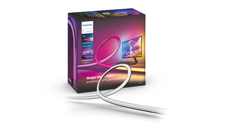 Philips Hue Play Gradient Lightstrip for 32" to 34" Monitor - 1 Pack Philips Hue Play Gradient Lightstrip for 32" to 34" Monitor - 1 Pack
