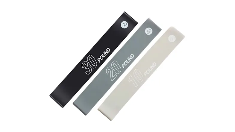 Yunmai Set of 3 Resistance Yoga Band - Gray Yunmai Set of 3 Resistance Yoga Band - Gray