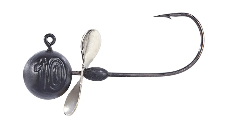 Jig Head with Propeller 5g Pack of 3 - Hook Size 1/0 Jig Head with Propeller 5g Pack of 3 - Hook Size 1/0