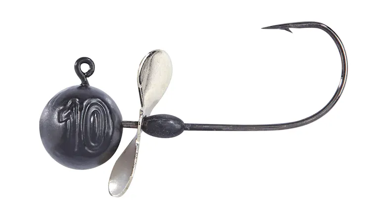 Jig Head with Propeller 20g Pack of 3 - Hook Size 3/0 Jig Head with Propeller 20g Pack of 3 - Hook Size 3/0