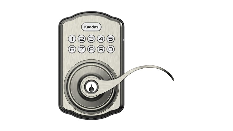 Kaadas Electronic Lever Lock - Nickel Kaadas Electronic Lever Lock - Nickel
