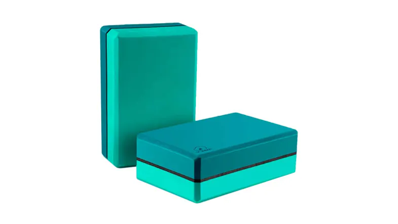 Yunmai Yoga Brick Foam Block x2 - Green Yunmai Yoga Brick Foam Block x2 - Green