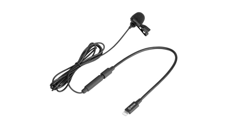 Boya Clip-on Lavalier Microphone for iOS Devices Boya Clip-on Lavalier Microphone for iOS Devices