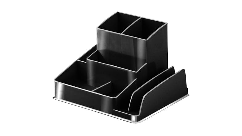 Italplast greenR Desk Organiser - Black Italplast greenR Desk Organiser - Black