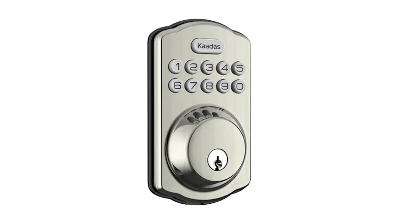 Kaadas KS01 Keypad Deadbolt Lock - Nickel Kaadas KS01 Keypad Deadbolt Lock - Nickel