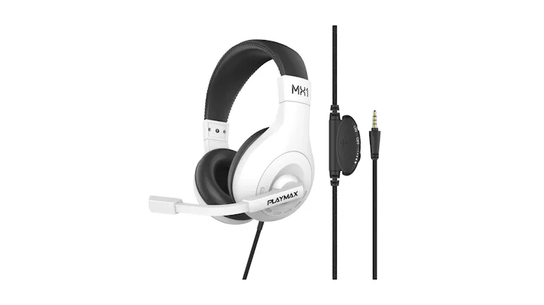 Playmax MX1 Universal Headset - White Playmax MX1 Universal Headset - White