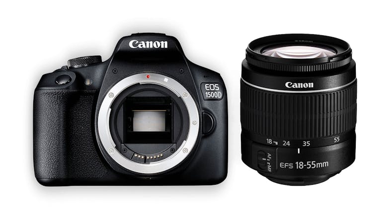 Canon EOS 1500D DSLR with EF-S 18-55mm f/3.5-5.6 III Lens Canon EOS 1500D DSLR with EF-S 18-55mm f/3.5-5.6 III Lens