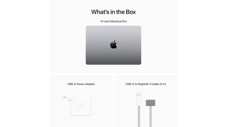 Apple MacBook Pro 14" with M2 Pro Chip 10-Core CPU/16-Core GPU 16GB-RAM 512GB-SSD - Space Grey (2023)