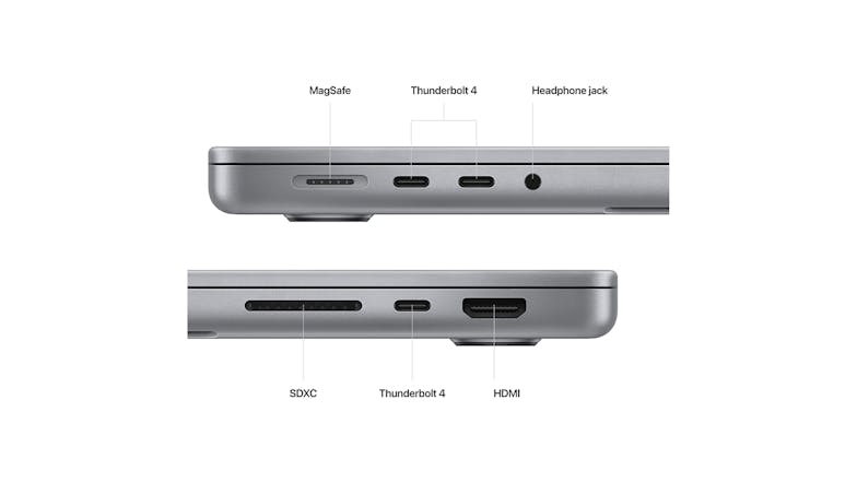 Apple MacBook Pro 14" with M2 Max Chip 12-Core CPU/30-Core GPU 32GB-RAM 1TB-SSD - Space Grey (2023)